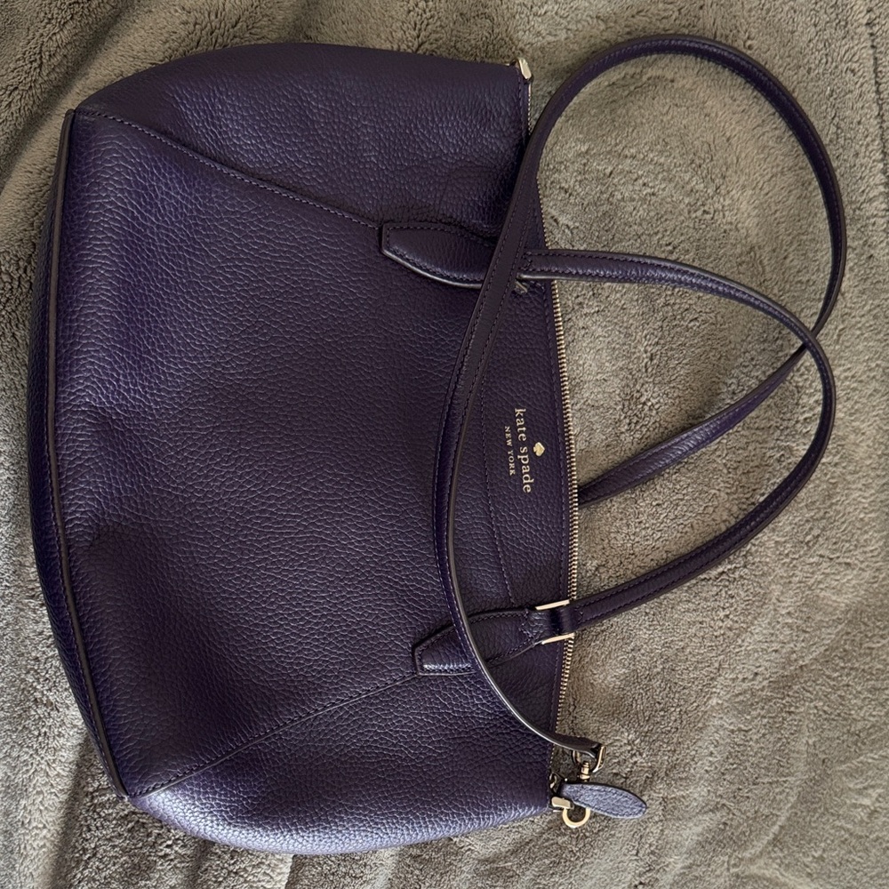 Kate Spade Deep Purple Tote Bag